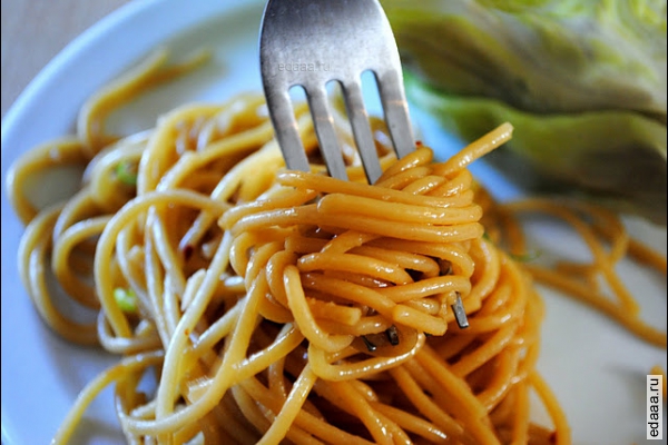 Пряные спагетти