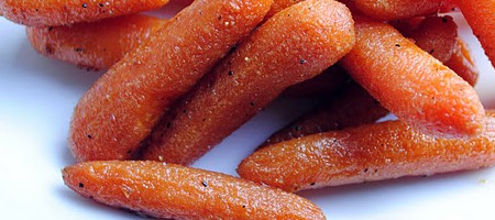 Застекленная морковь