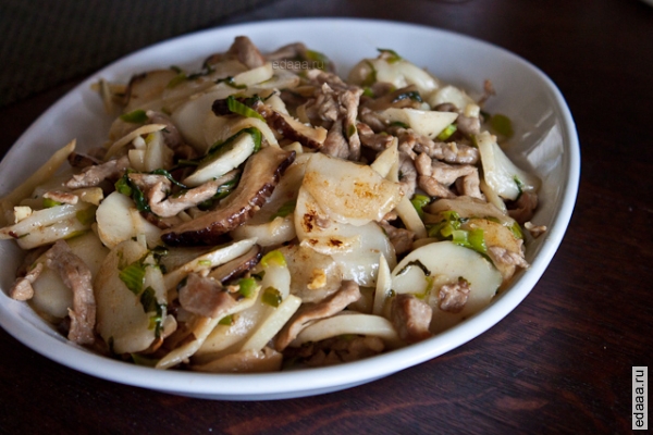 Жаренные китайские грибы