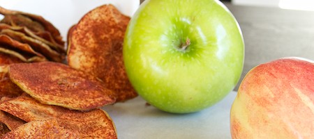 Яблочные чипсы