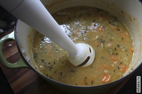 Фасолевый суп-пюре
