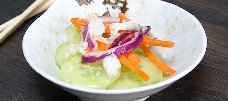 Тайский салат из огурцов