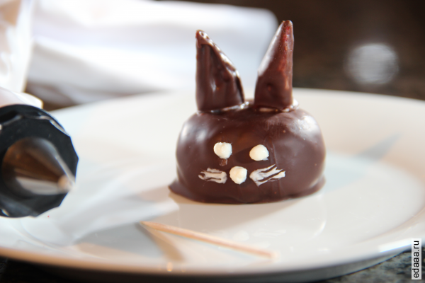 Шоколадное печенье Кролик