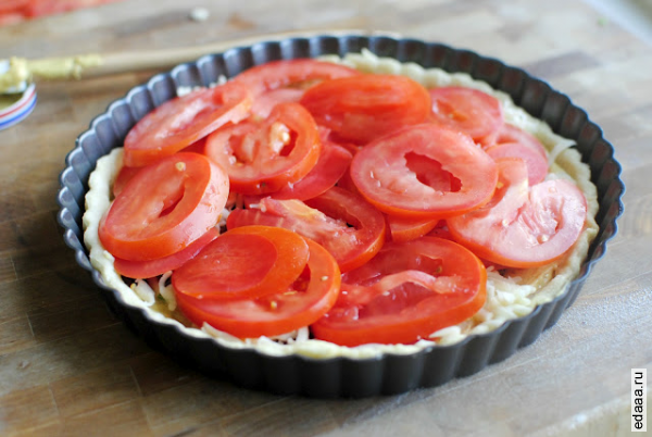 Элегантный томатный пирог